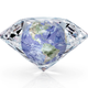 Illustration for article titled Russia Has More Diamonds Hiding in an Asteroid Crater Than the Rest of the World Has Combined